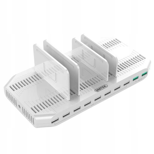 Stacja ładująca Unitek Y-2190A, 10 x USB QC3.0 96W
