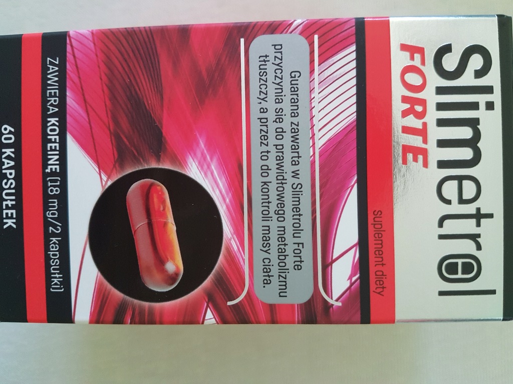 Slimetrol Forte 60 Kapsulek Suplement Diety 18mg 7569468419 Oficjalne Archiwum Allegro