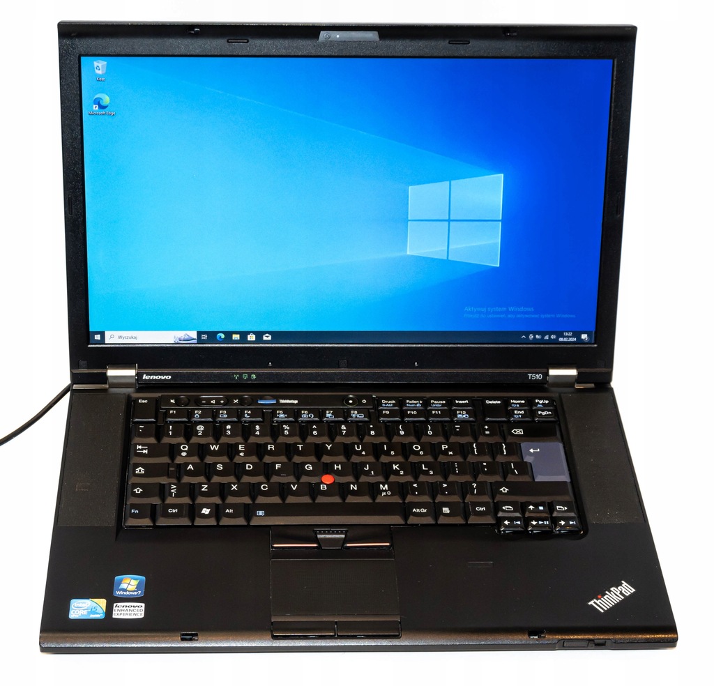 Lenovo ThinkPad T510 i5-540M 15.6'' 8GB 500GB NVS 3100M