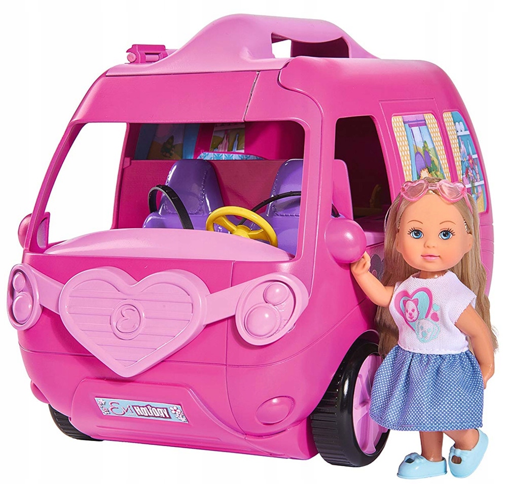 LALKA EVI WAKACYJNY KAMPER Rozkładany AKCES. Simba