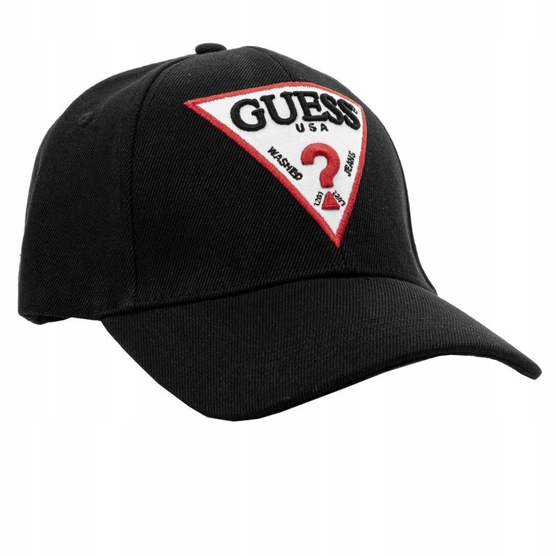 Czapka Guess Unisex Baseball czarna