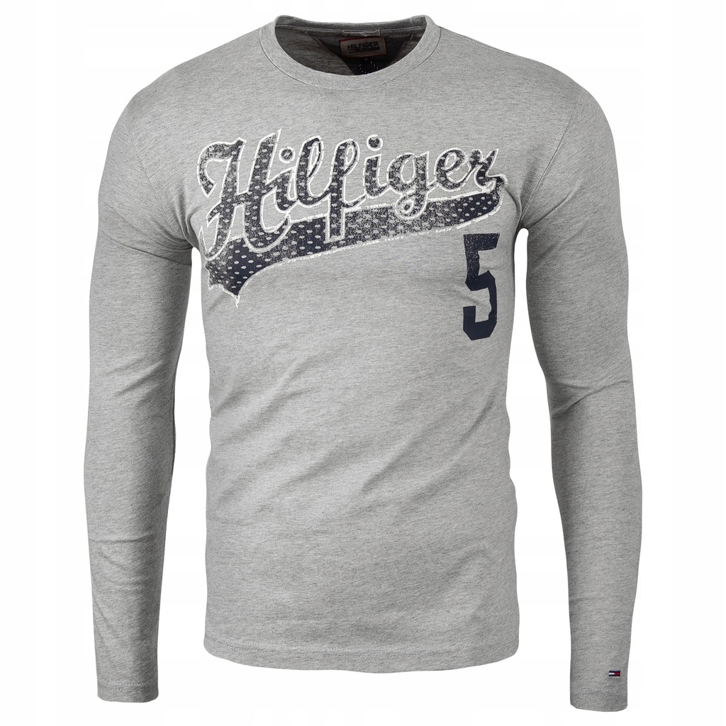 Tommy Hilfiger Longsleeve Koszulka T-shirt Szary