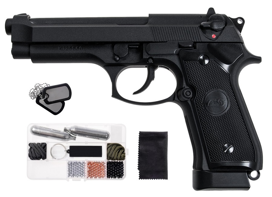 Wiatrówka pistolet ASG X9 Classic 4,5 mm ZESTAW