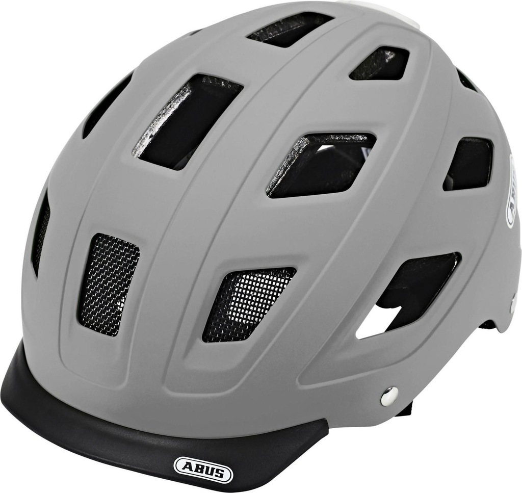 Kask rowerowy ABUS HYBAN 58-63 cm szary (C/D)