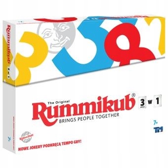 Gra Rummikub Twist 3 W 1