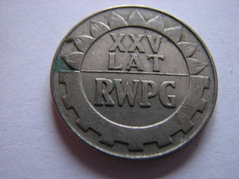 20 ZŁ XXV LAT RWPG 1974  -WOŚP486