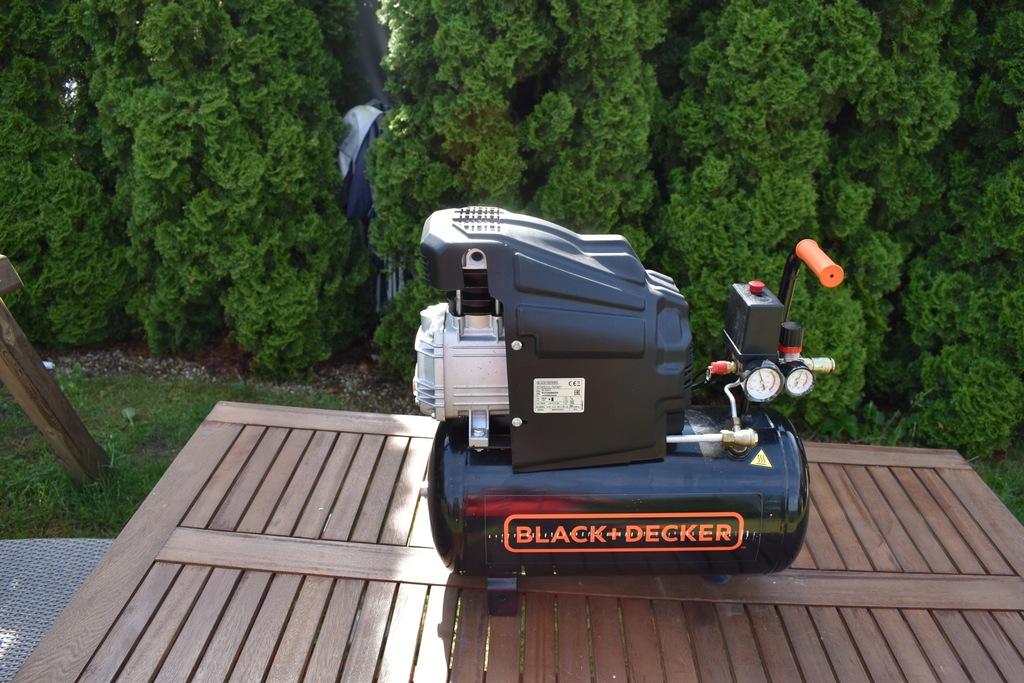 Kompresor olejowy sprężarka Black Decker - 12246297270 - oficjalne ...