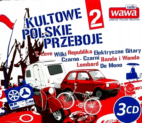 3CD KULTOWE POLSKIE PRZEBOJE RADIA WAWA VOL.2
