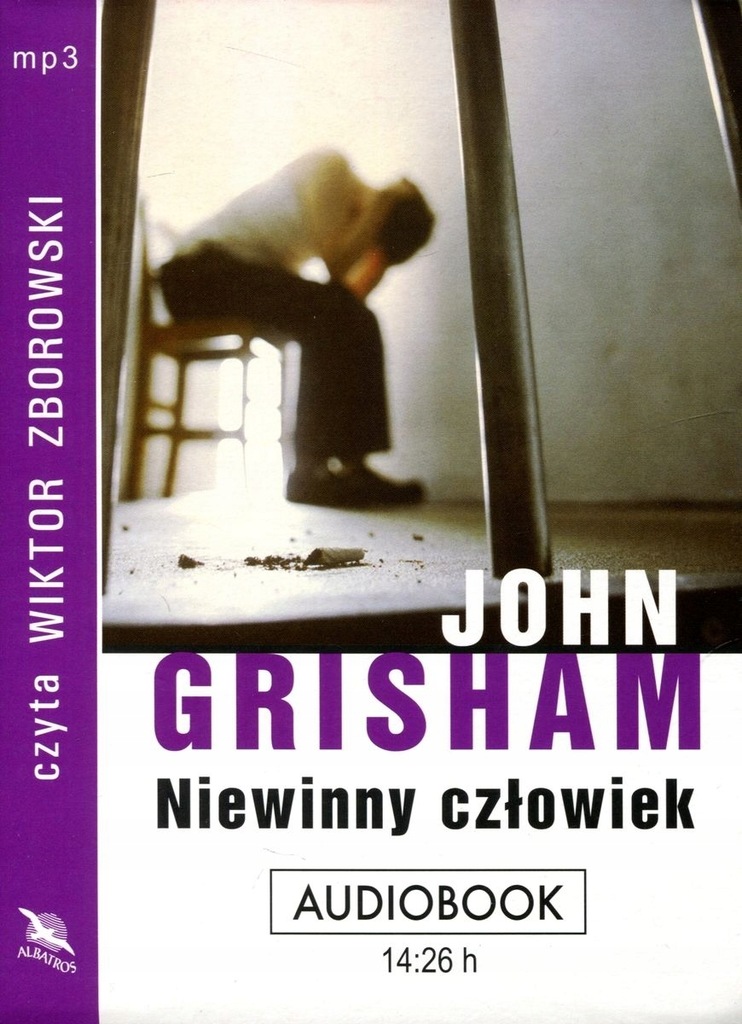 JOHN GRISHAM - NIEWINNY CZŁOWIEK - audio mp3 NOWA