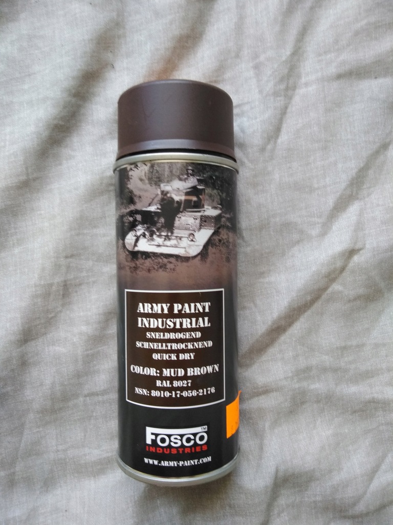 Farba maskująca Fosco RAL8027 mud brown nowa