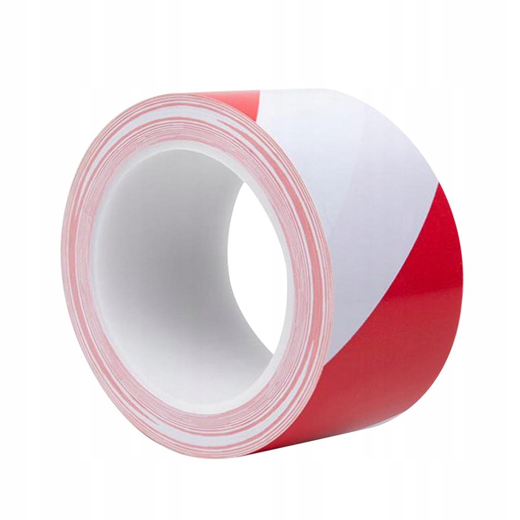 Warning Tape Easy to Use Warning Sticker for Pipes Warehouse red white 6cm