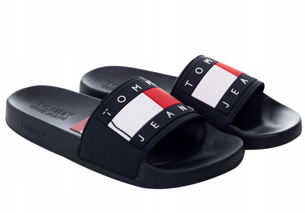 TOMMY HILFIGER KLAPKI FLAG POOL SLIDE NAVY Roz: 43