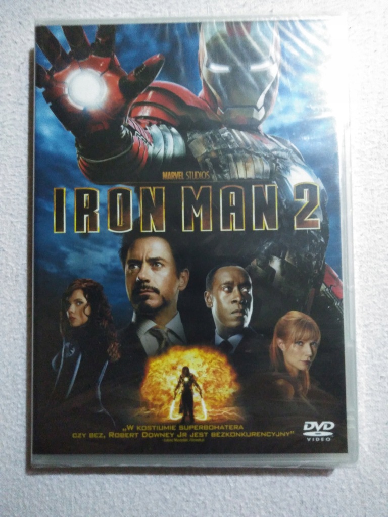 Iron Man 2 DVD nowe folia OKAZJA