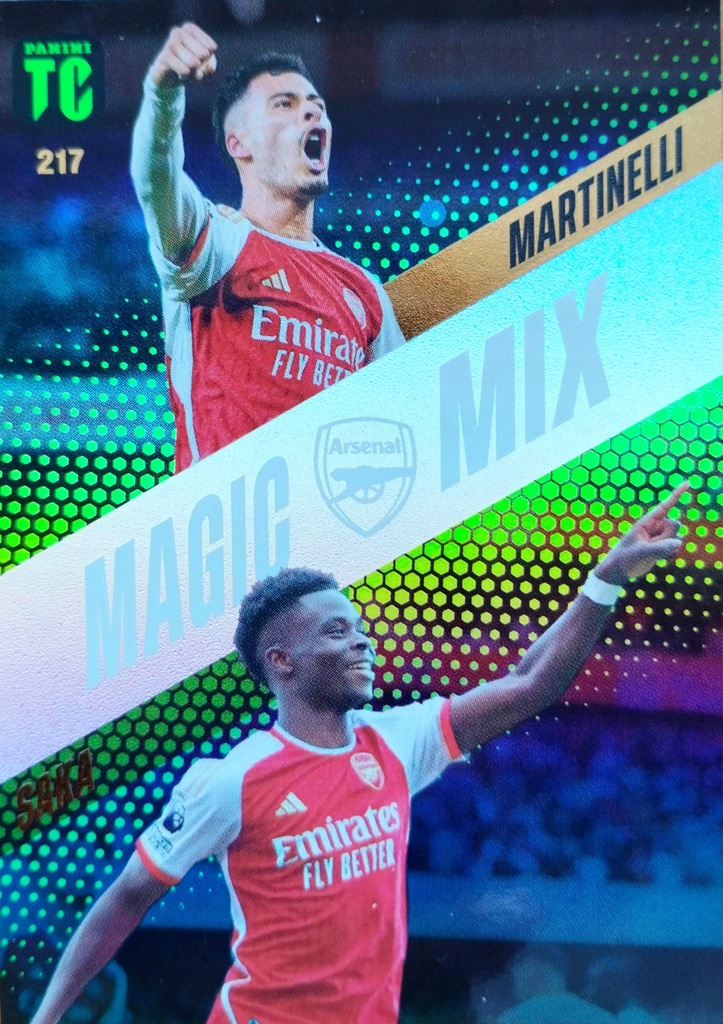 TOP CLASS 2024 MAGIC MIX 217 MARTINELLI SAKA ARSENAL