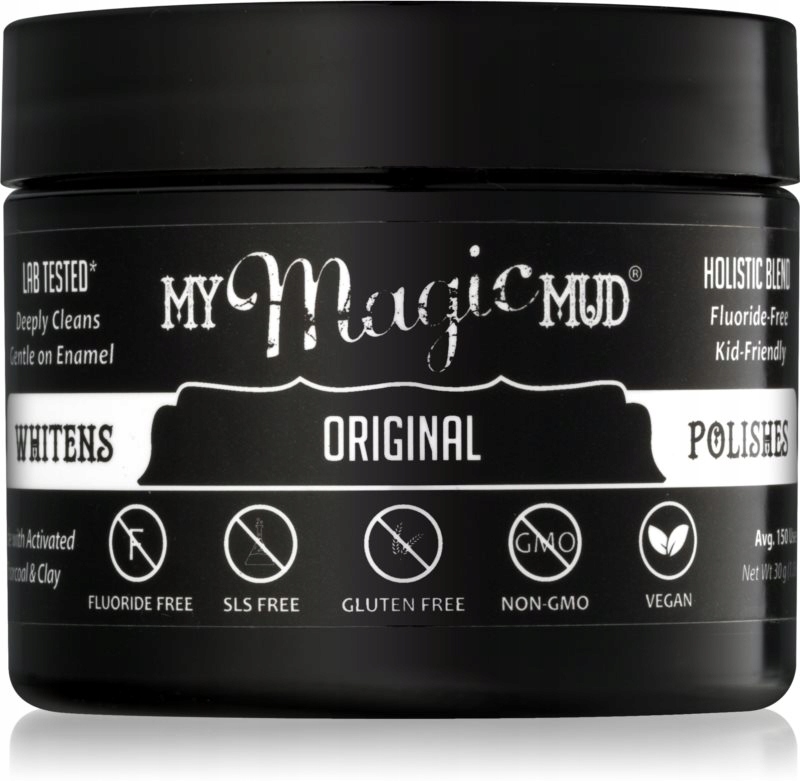 My Magic Mud Activated Charcoal puder wybielający do zębów z węglem aktywny