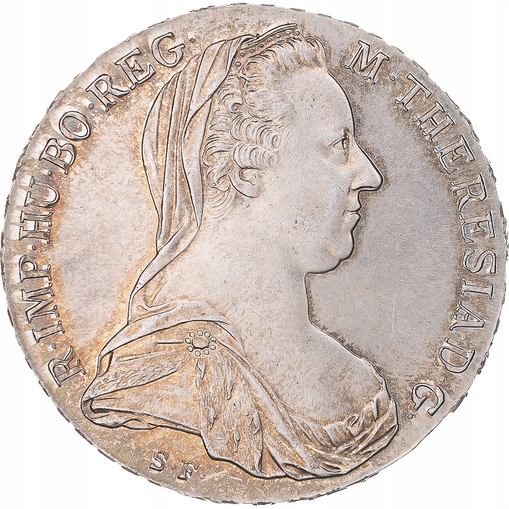 Moneta, Austria, Joseph II, Thaler, 1780, Ponowne