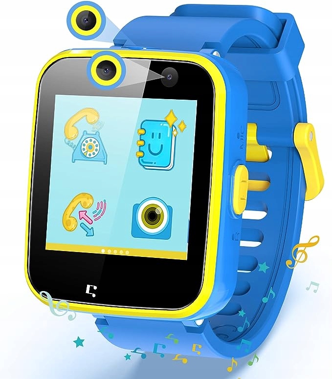 Smartwatch z Ekranem Dotykowym dla Dzieci Niebieski AGPTEK