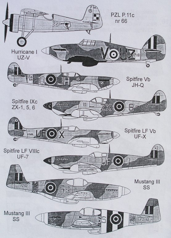 SP-Decal Samoloty Stanisława Skalskiego