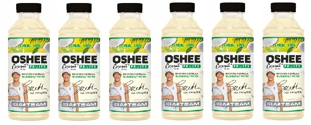 6x 555ml OSHEE Vitamin Water Coconut ZGRZEWKA