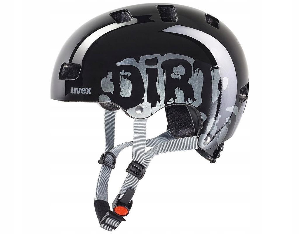 Uvex kid 3 black white S 51-55cm kask dziecięcy