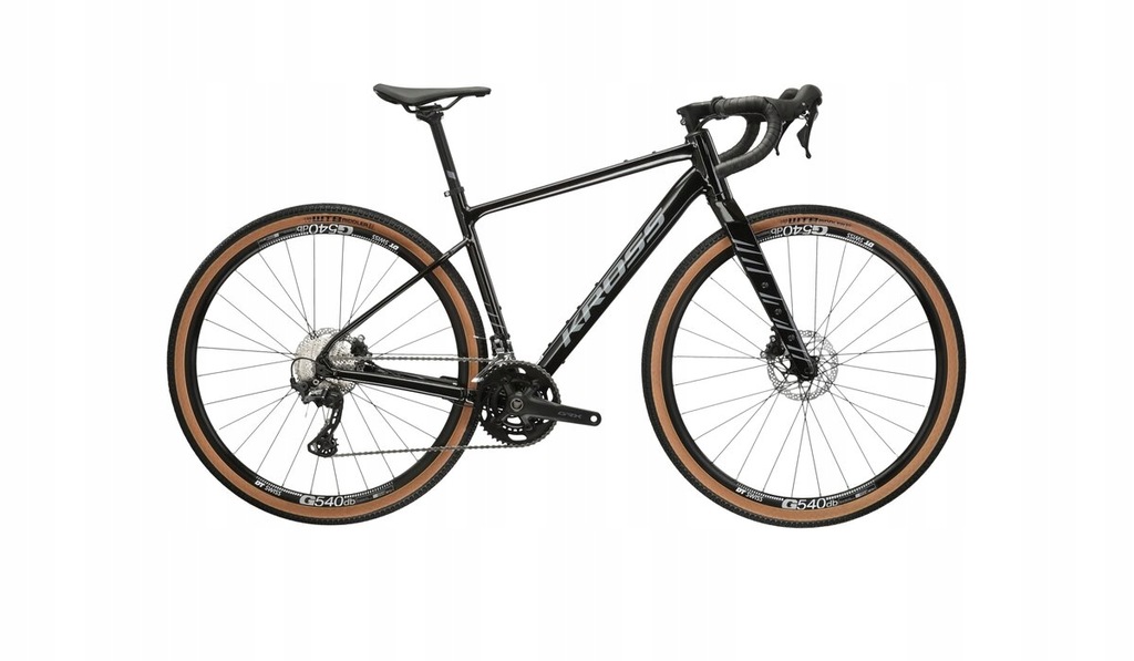 KROSS ESKER 6.0 RAMA 18" S, KOŁA 28" GEN2 NOWOŚĆ 2024! CZARNY