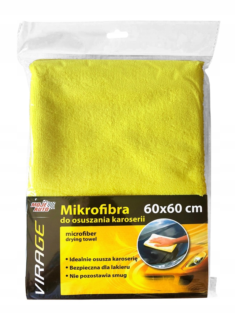 Mikrofibra do osuszania MOJE AUTO VIRAGE 60X60 CM