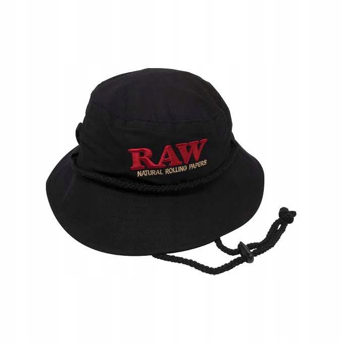 Kapelusz RAW Bucket Hat Czarny Medium