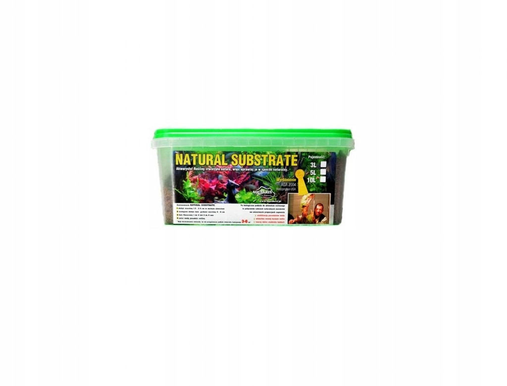 Natural Substrate 10L Substrat Pod Żwir Mariana Wojtaszka + EBOOK