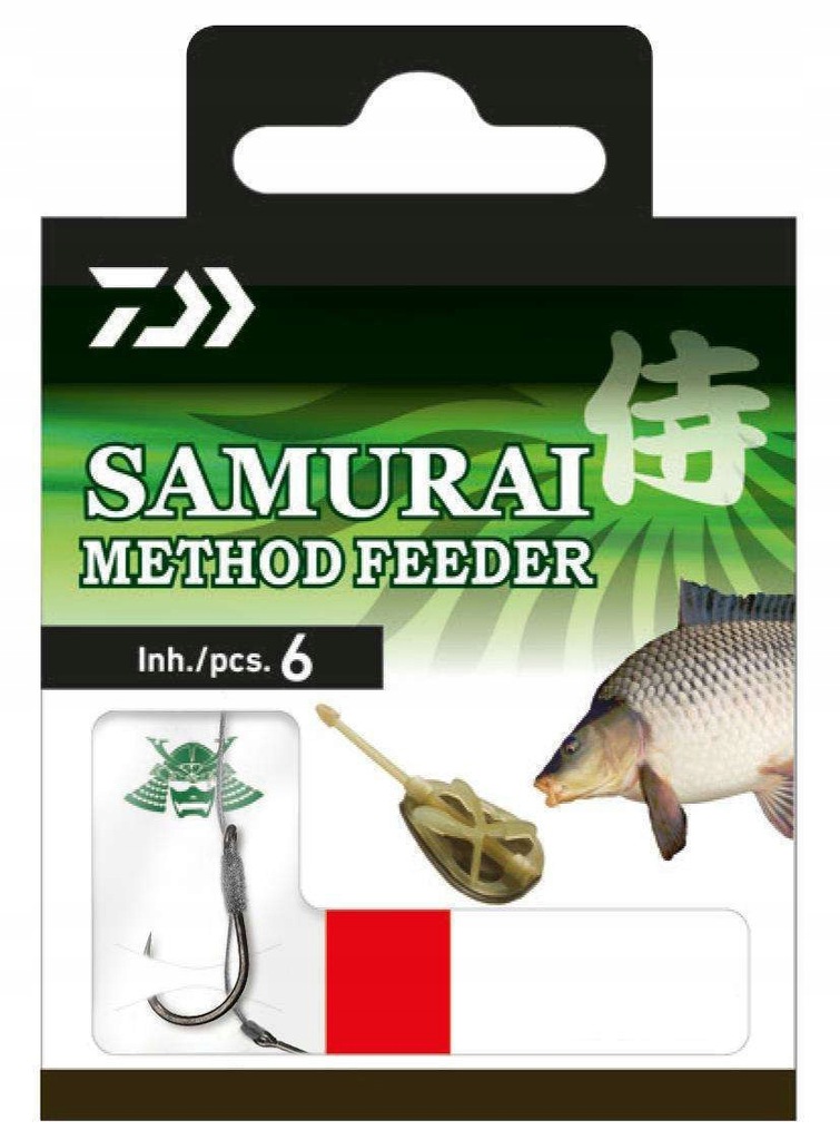 Przypony Daiwa Samurai Method Feeder 6-0.20mm 12cm