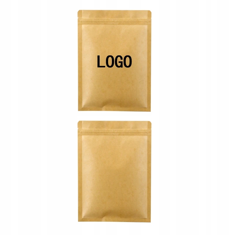 Best Selling Custom Kraft Paper Flat Bottom Self S