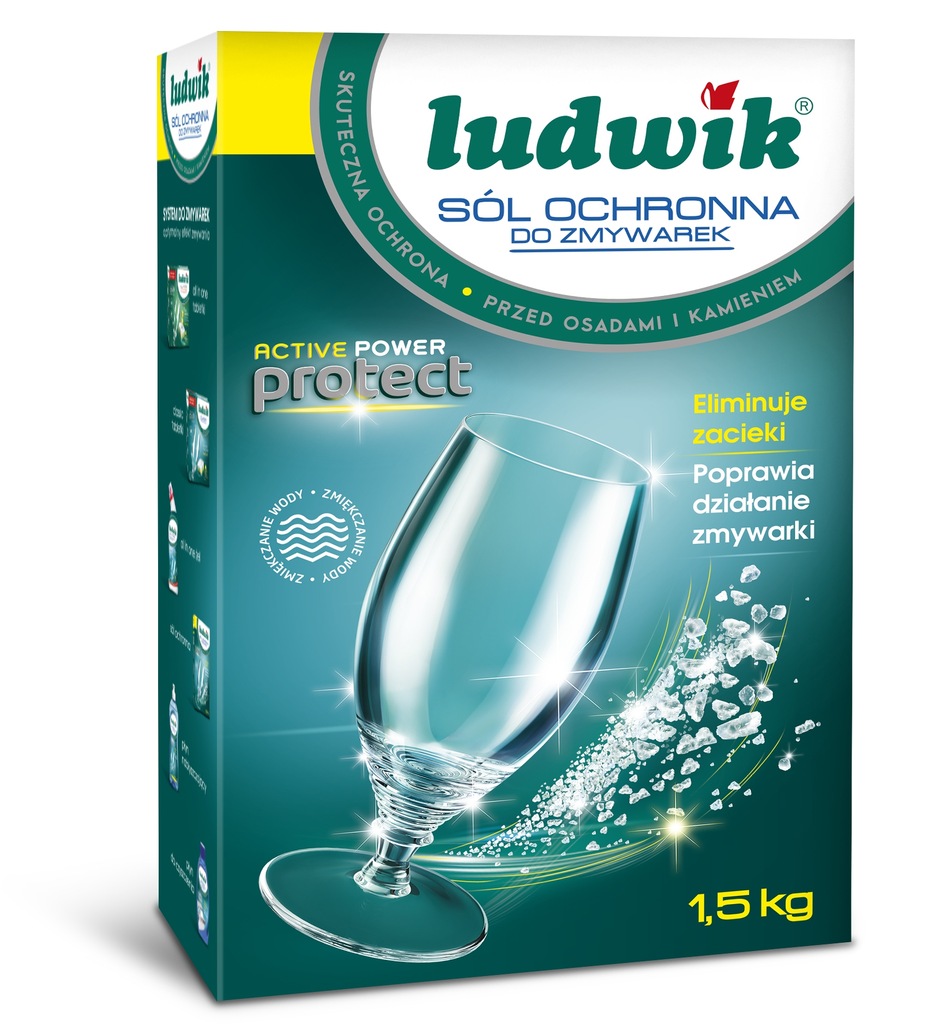 Ludwik, sól ochronna do zmywarek, 1,5 kg