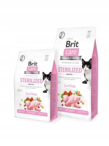 BRIT CARE Cat Grain-Free Sterilised Sensitive - karma dla kotów wysterylizo