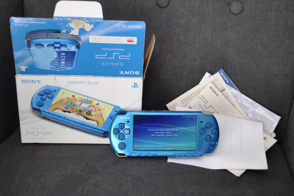 Konsola Sony PSP 3004 Vibrant Blue