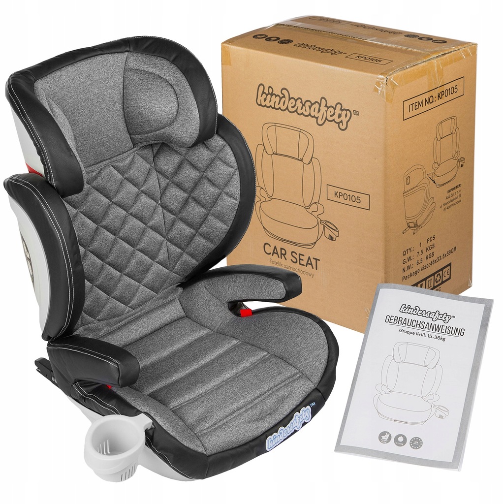 Купить АВТОКРЕСЛО KINDERSAFETY 15-36 КГ ISOFIX: отзывы, фото, характеристики в интерне-магазине Aredi.ru