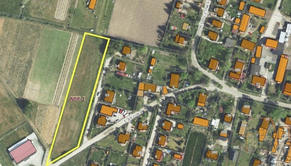 Działka, Mirków, Długołęka (gm.), 5900 m²