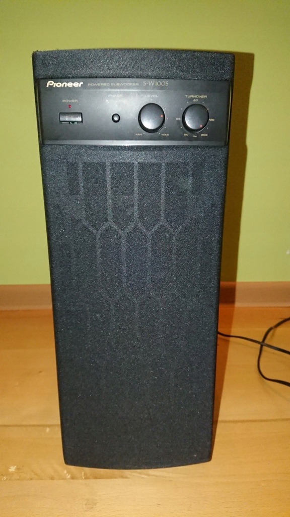 $ Pioneer S-W100S subwoofer aktywny pionowy wąski