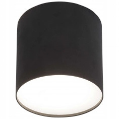 LAMPA sufitowa POINT PLEXI czarna