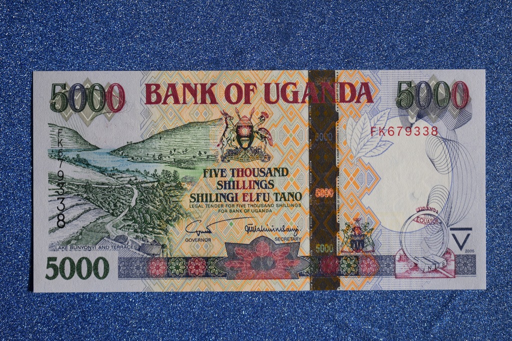 100 SHILLINGS, UGANDA, 2005r, P-44b, UNC
