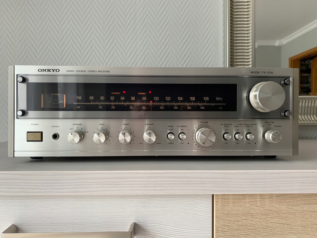 ONKYO TX1500 piękny Amplituner HiFi Stereo 9831182928 oficjalne