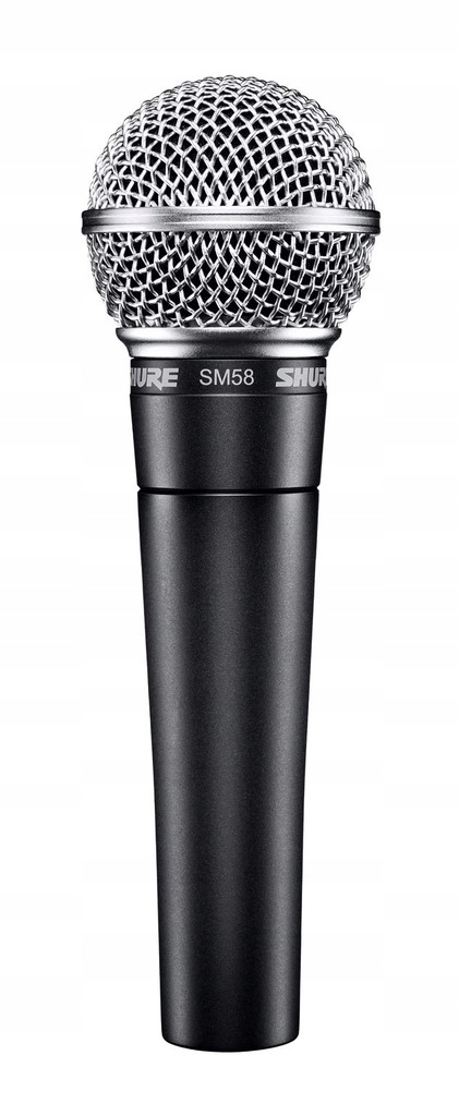 Shure SM58SE Mikrofon Dynamiczny, Czarny, 8.8 x