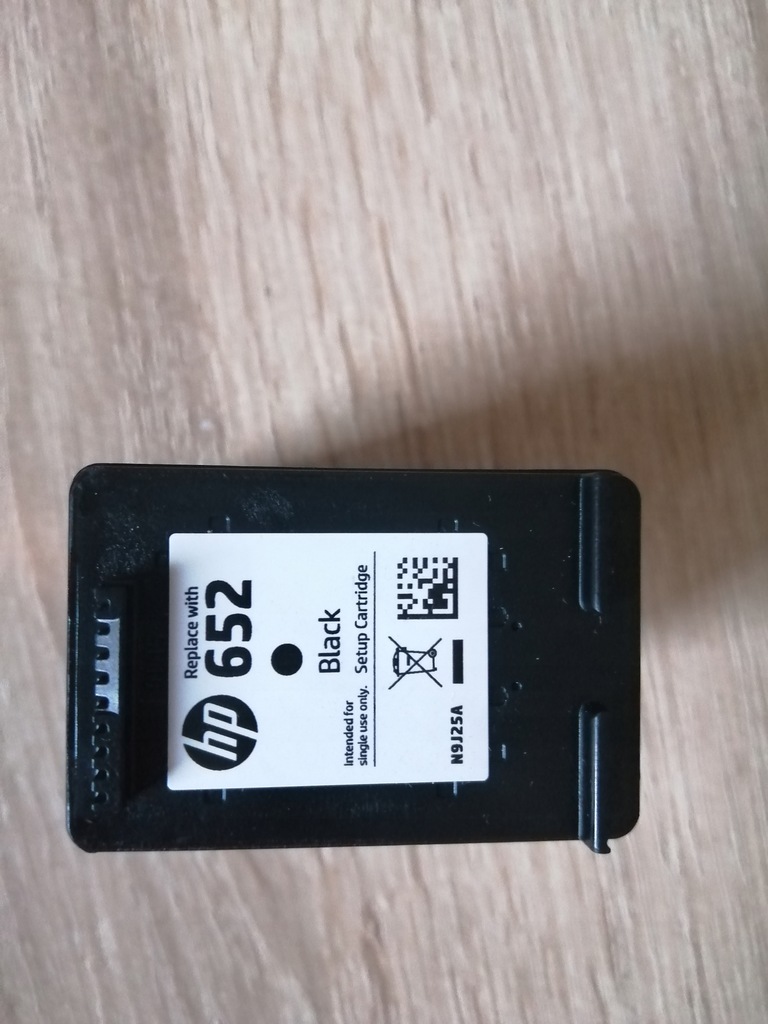 Купить Пустой картридж HP 652, черный, подлежит заправке: отзывы, фото, характеристики в интерне-магазине Aredi.ru