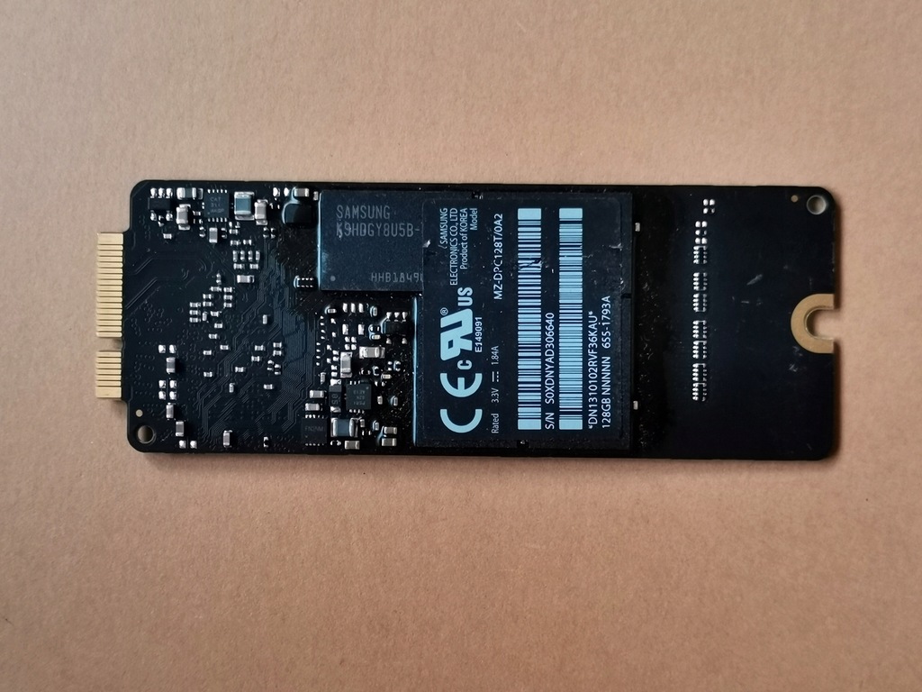 SSD 128GB Samsung AppLe