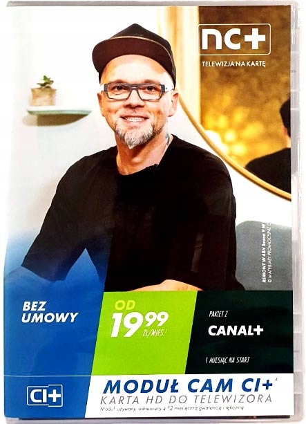 MODUŁ NC+ CAM CI 4K UHD + START+ 1M Z CANAL+
