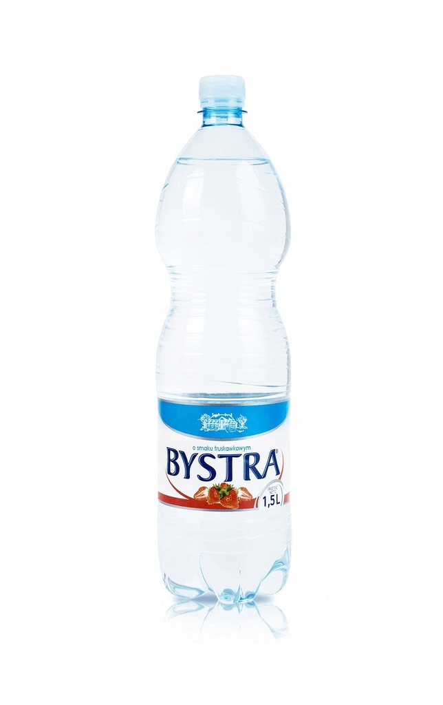 Woda smakowa Bystra zgrzewka 1,5 L Truskawka