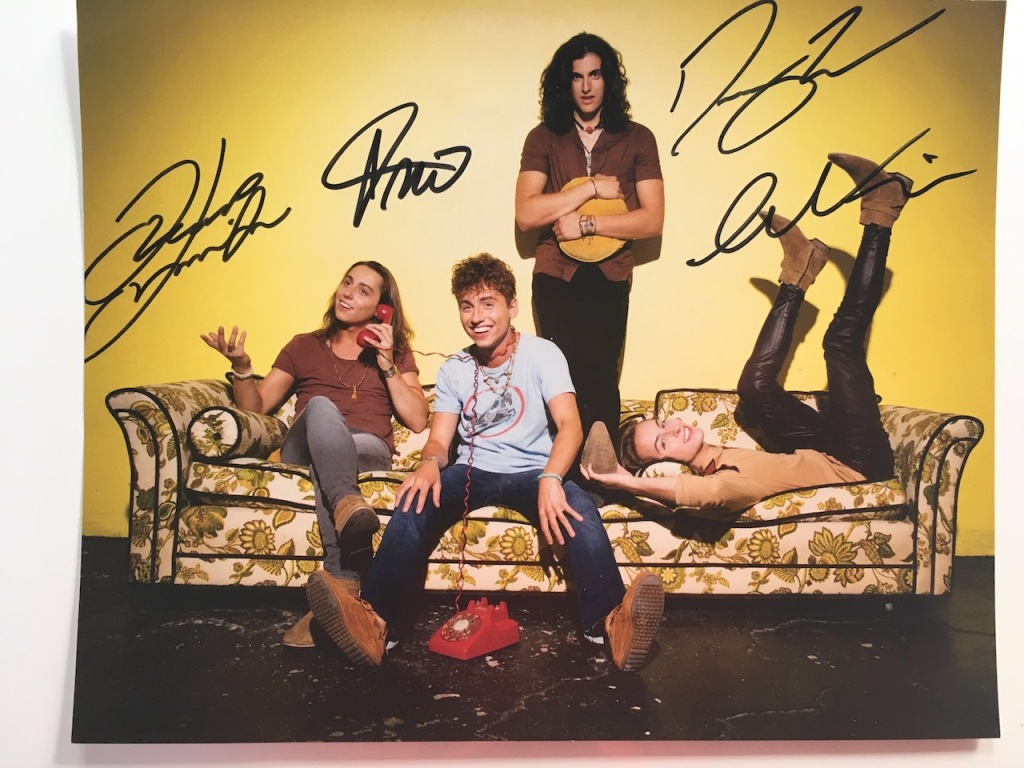 GRETA VAN FLEET ZDJĘCIE AUTOGRAFY