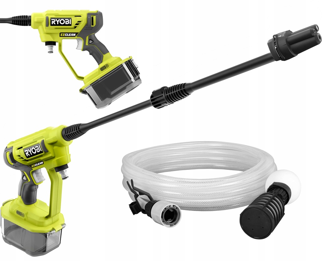 RYOBI AKUMULATOROWA MYJKA ciśnieniowa RY18PW22A-0