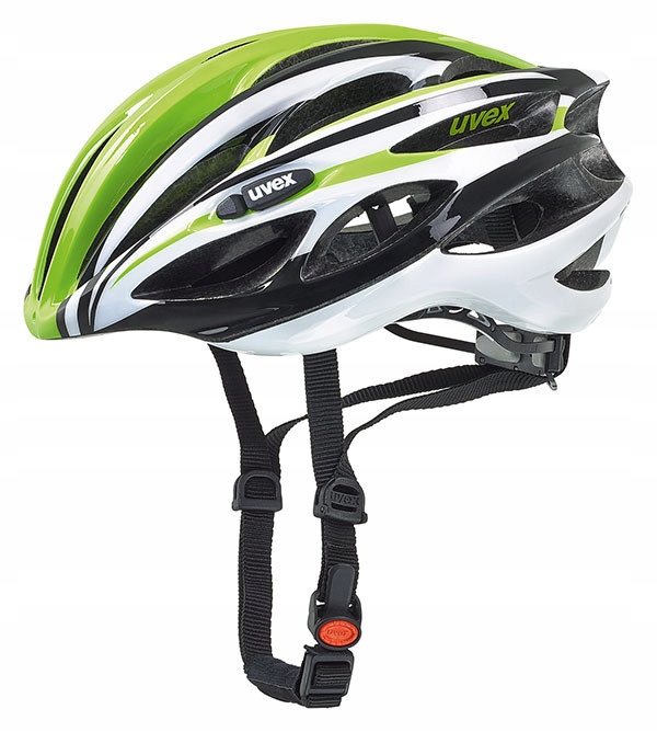 KASK ROWEROWY UVEX RACE 1 GREEN WHITE 51-55CM