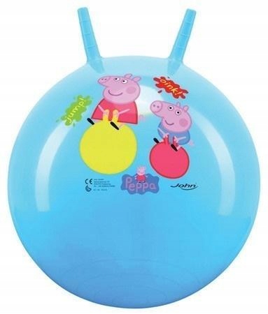 JOHN PIŁKA DO SKAKANIA ŚWINKA PEPPA 50 CM, SIMBA
