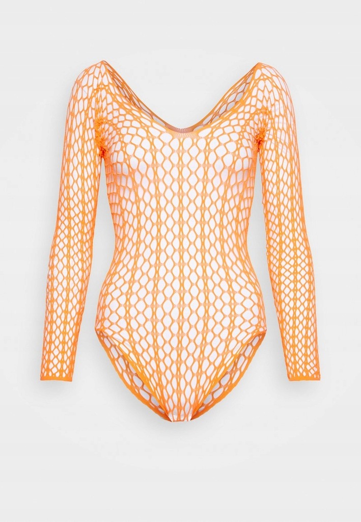Body siateczkowe pomarańczowe marki Hunkemoller rozmiar L/XL