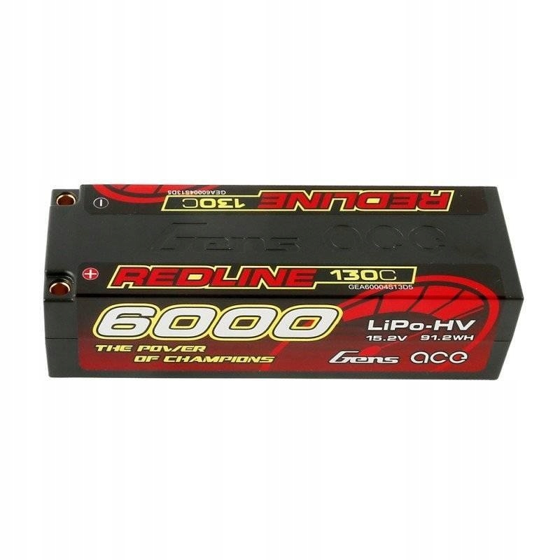 Akumulator Gens Ace Redline 6000mAh 15,2V 130C 4S1